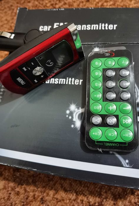 transmiter samochodowy FM gratis słuchawki