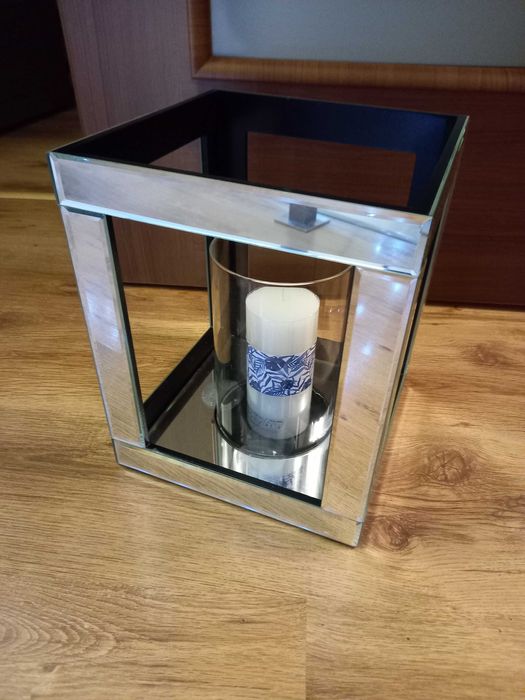 Nowy lampion dekoracyjny 31x25  okazja Home&You. Świeca gratis