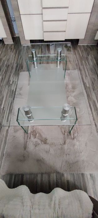 Stolik kawowy szklany