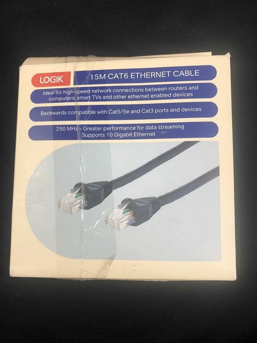 Kabel Ethernet LOGIK CAT6 - 15 m