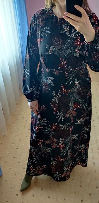 Сукня максі чорна 18 xl xxl