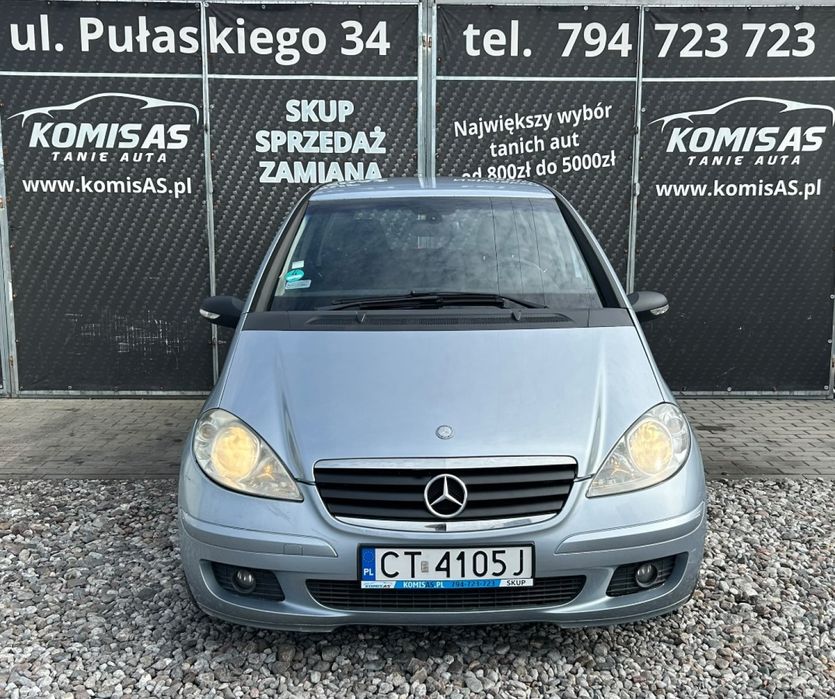 Mercedes Benz A 2.0D 109KM 2006r * Klimatyzacja Zadbane Wnętrze *