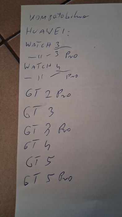 Smartwatch Huawei Ładowarka oryginalna.