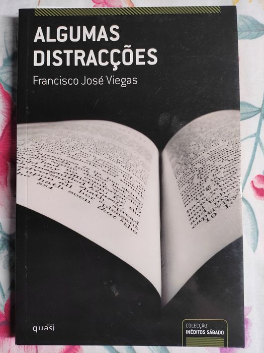 Livro "Algumas distrações" de Francisco José Viegas