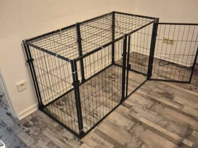 Kojec modułowy Dla Psa NOWY Klatka dla kota królika Metalowy 120x60cm