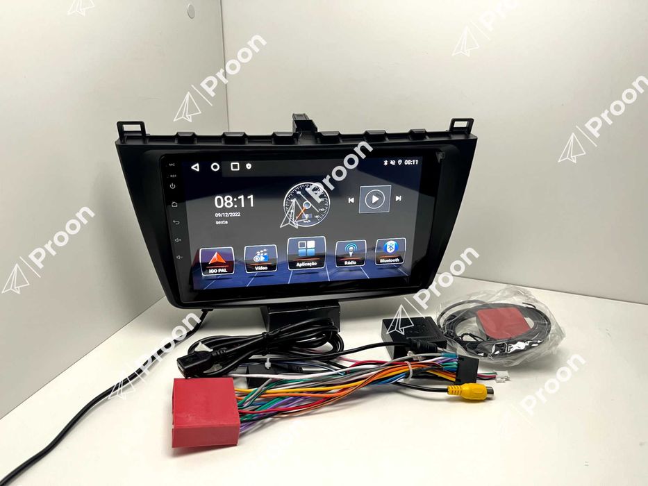 Auto Radio Mazda 6 Versão RUI 2Din Ano 2008 até 2015