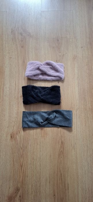 Opaski szerokie 3 sztuki (2x alpaka 1x bawełna)