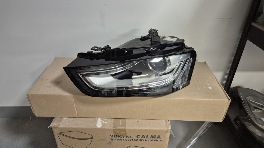 Lampa przednia Lewa AUDI A4 B8 LIFT xenon Skrętny
