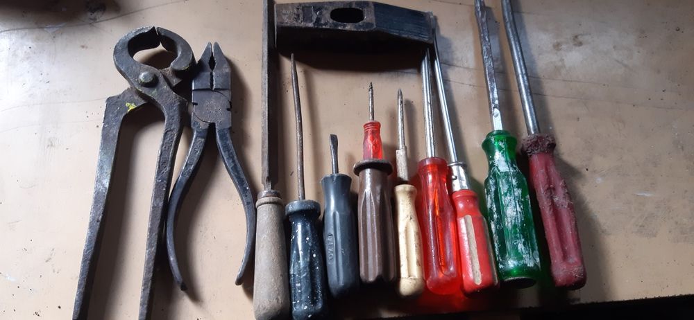 Narzędzia z PRL  zestaw