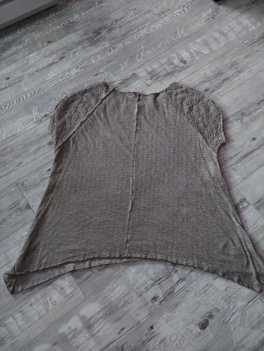 Włoska bluzka tunika oversize