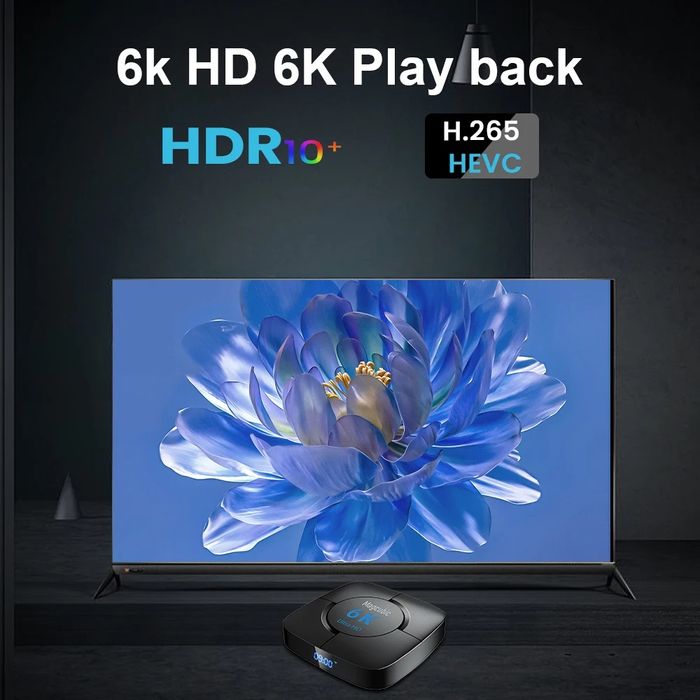 TV Box Android 6K