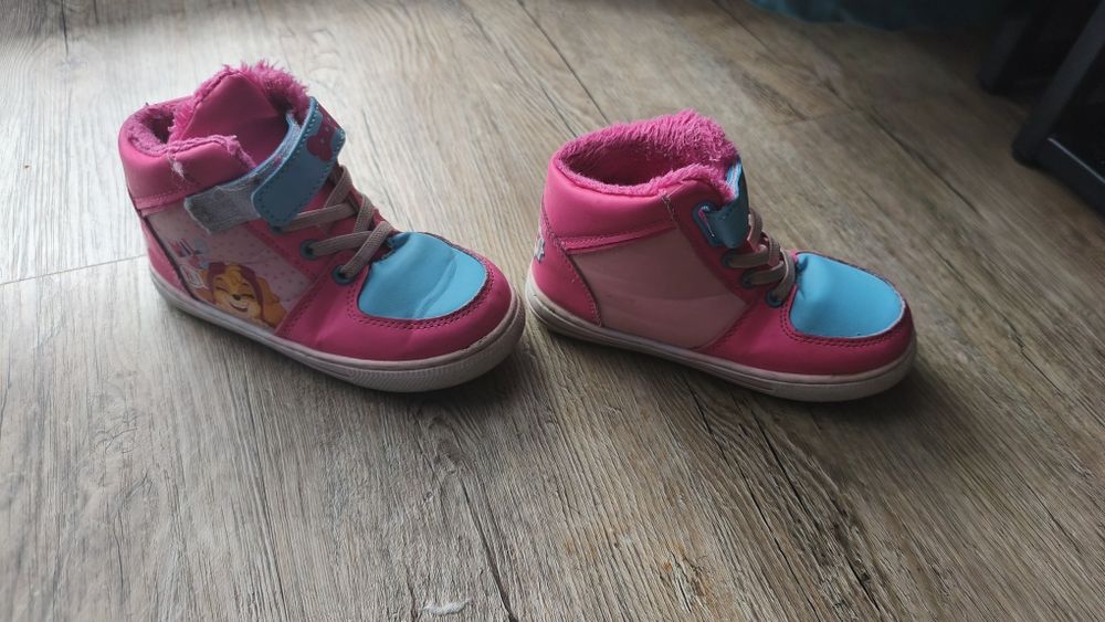 Buty wiosenne przejściowe dla dziewczynki psi patrol 27