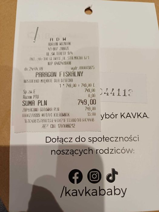 Nosidełko kavkav
