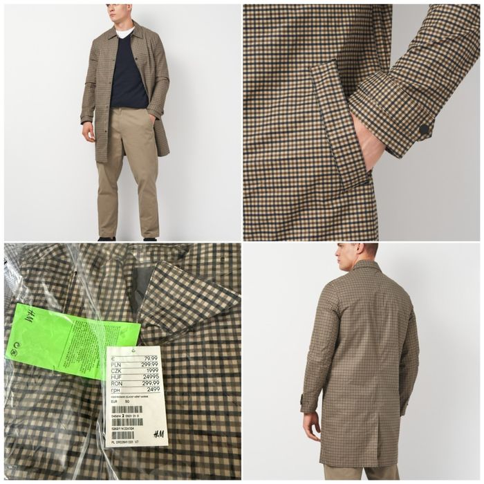 Чоловічій тренч оптом Н&М СТОК ОПТ