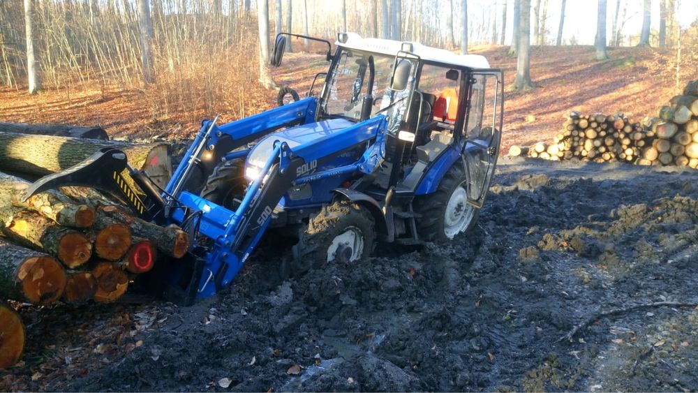 Usługi traktorem – pług, przyczepa, rębak, łuparka i inne