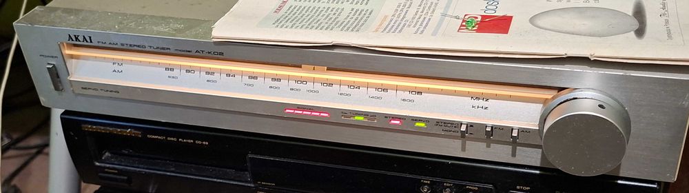 Tuner fm - Akai At - k 02