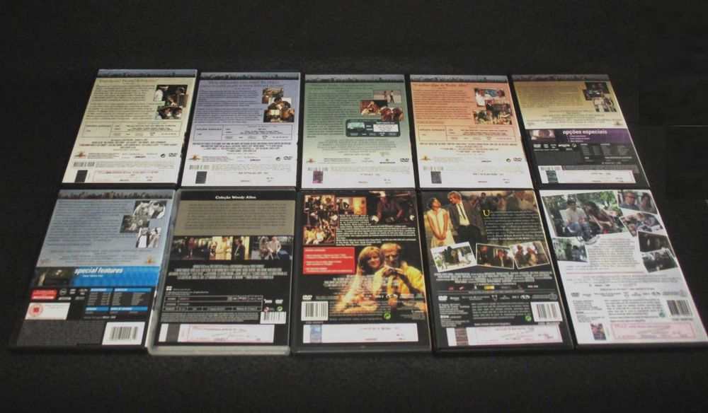 Colecção de DVD's Woody Allen 10 filmes