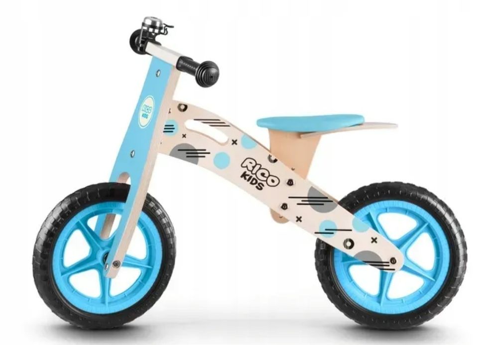 Rowerek Biegowy Drewniany Ricokids