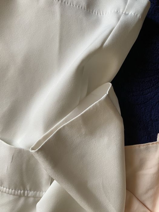 Білий піджак оверсайз