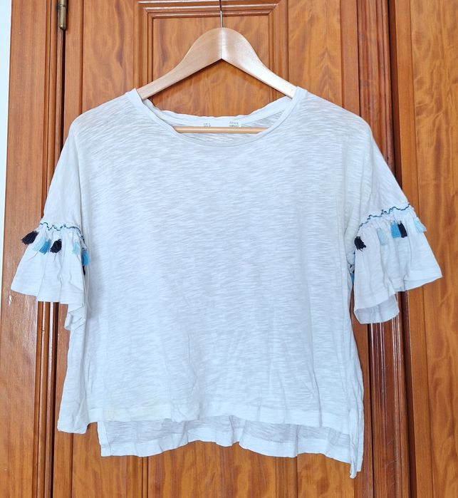 T-shirt Sfera branca S