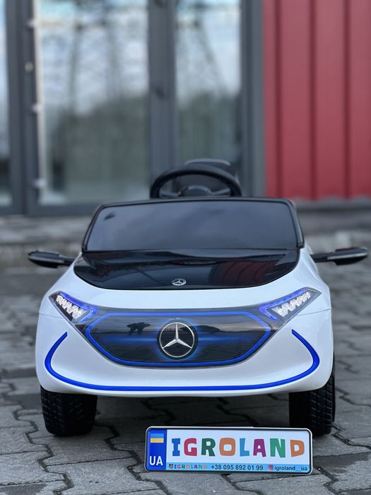 Дитячий електромобіль Mercedes-Benz AMG EQA на акумуляторі Дитяче авто
