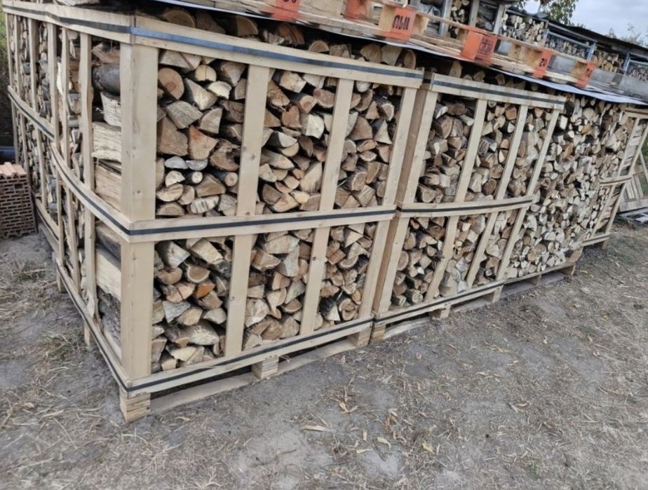 Drewno kominkowe opałowe sezonowane suche