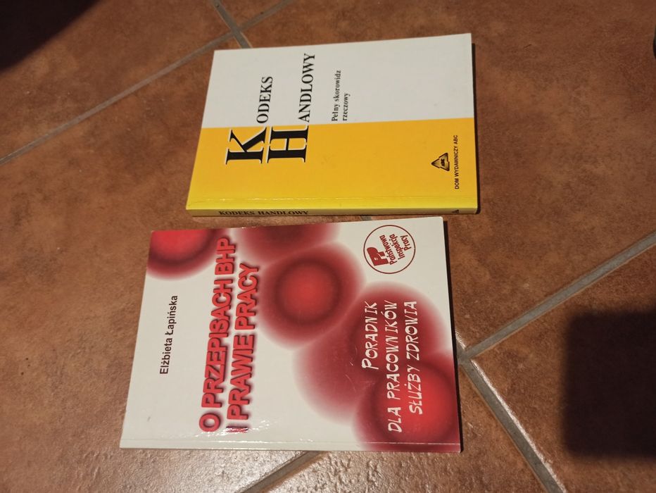 Kodeks handlowy i O przepisach bhp i prawie pracy