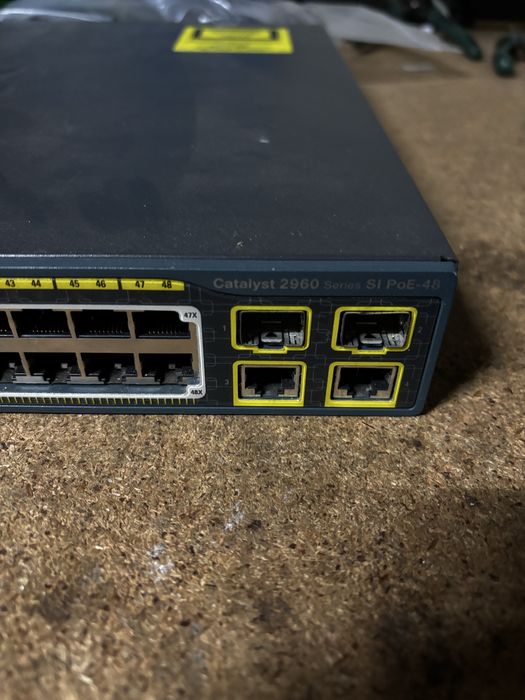 Switch Gerenciavel Cisco Catalyst 2960 si poe-48