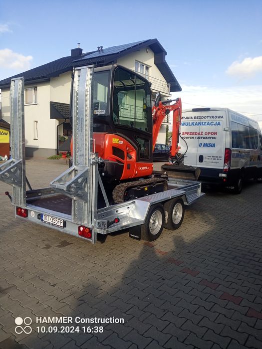 Wynajmę mini-koparkę KUBOTA 2t