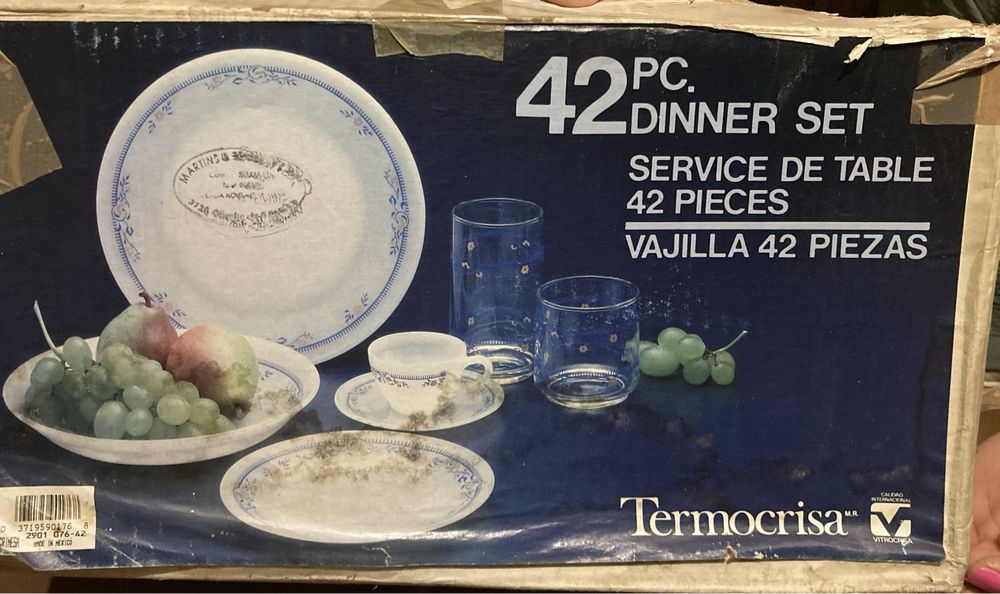 Serviço de jantar 42 peças