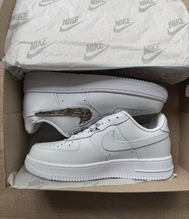 !БЕЗ Передплат! Nike Air Force 1 Low Molten Metal Silver | форси