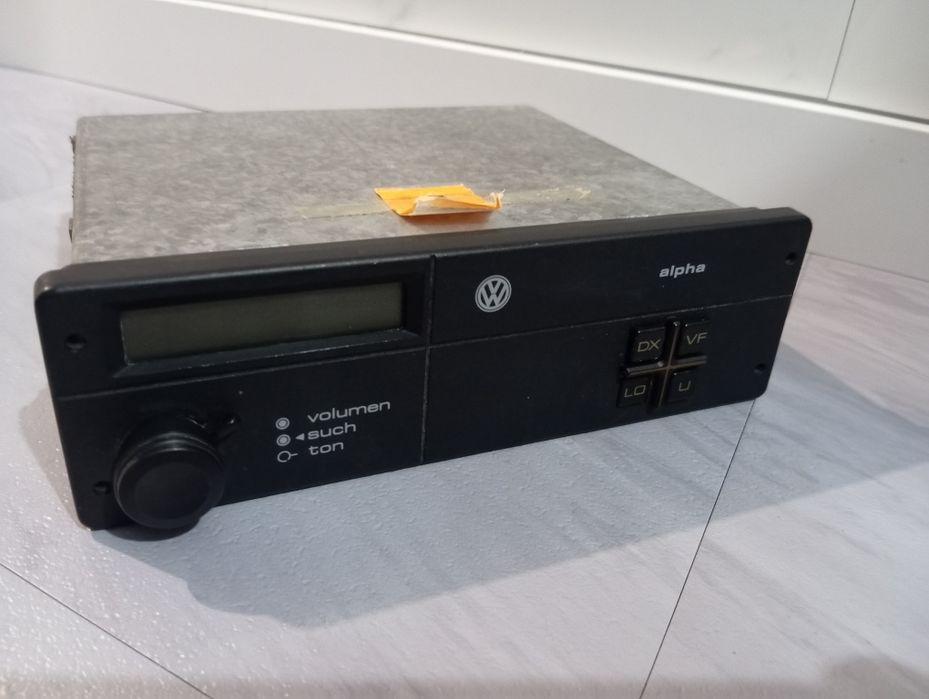 radio vw alpha golf 1 polo 1 retro poszukiwany okaz