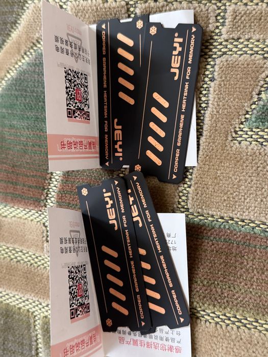 Радіатор для оперативної памʼяті ноутбука DDR4/5