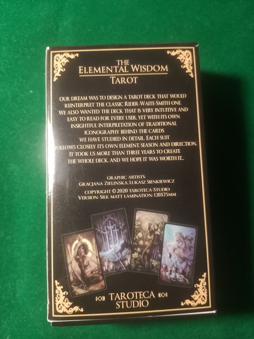 The elemental wisdom tarot. Карти Таро
