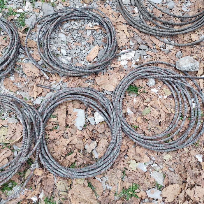 Продам трос стальной 12мм,10мм,8мм,6.5мм,4.8мм.