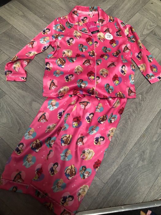 Новая пижама George нова піжама дівчинка весна шелк шовк Стич тепла
