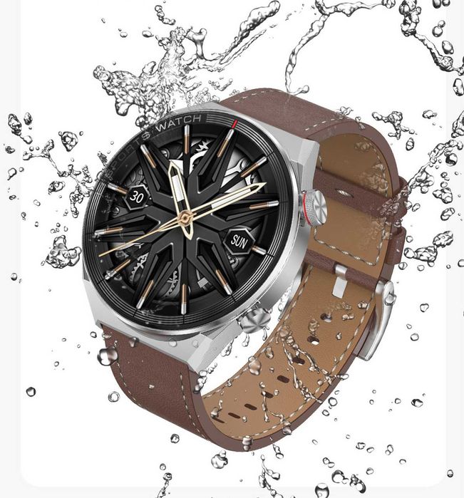 Smartwatch Męski Damski DT3 MATE Rozmowy BT Zdrowie Indukcja 2 paski