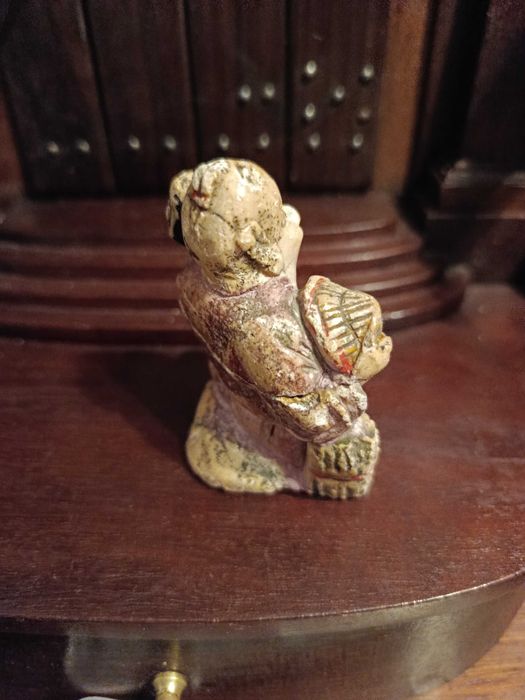 Escultura Divindade Chinesa Séc XVI 6,5 cm