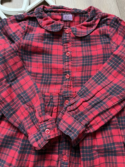 Плаття в клітинку на 6 років