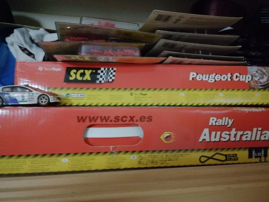 Pistas e acessórios scx