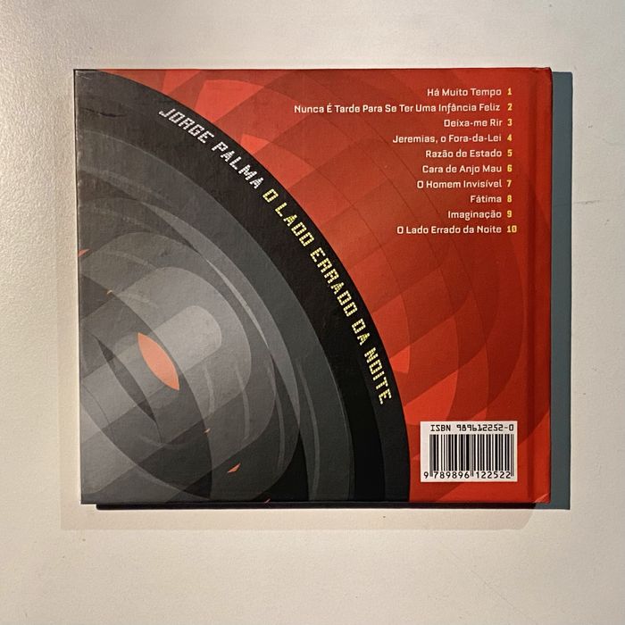 Cd Jorge Palma, Coleção As músicas da Nossa Vida -Pop rock português