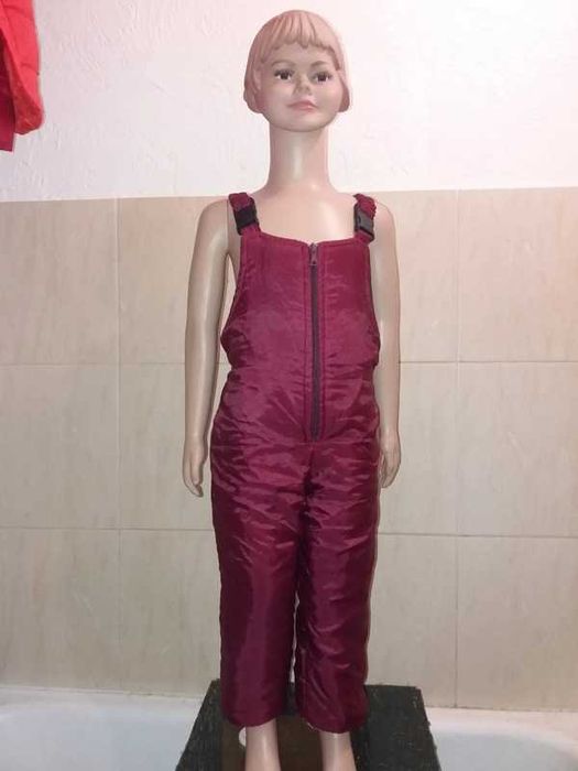 Spodnie narciarskie zimowe ocieplane polarem (306)