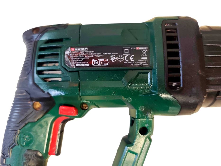 MASYWNA MŁOTOWIERTARKA parkside pbh 1050 D4 1050W !