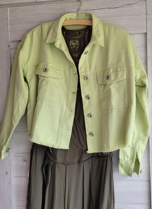 Limonkowa Bluza Katana Kurtka XS S Only