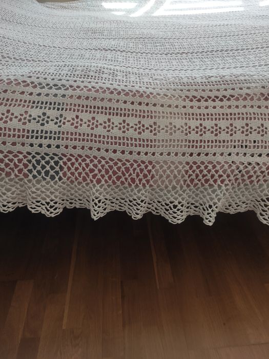 Покрывало вязанное