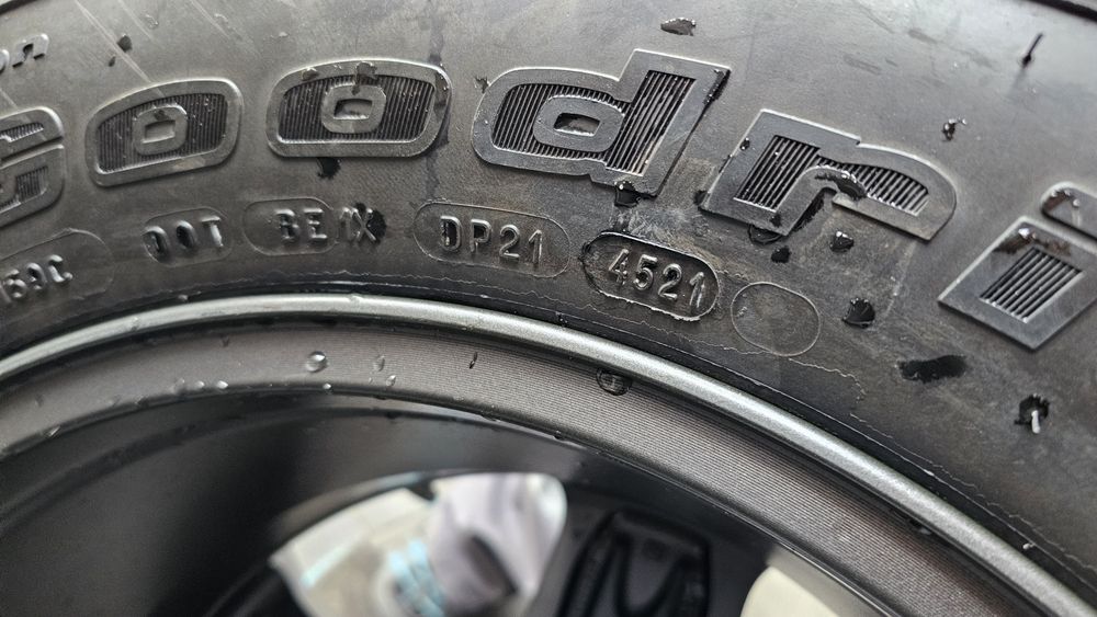 Jeep Wrangler Rubicon Koła Opony BF Goodrich Mud Terrain 255/75/17