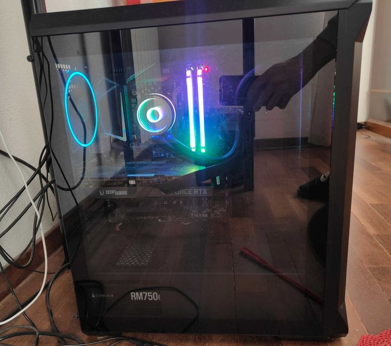 PC Gaming RGB | RTX 3060 12GB | i5-9600K | 16GB RAM | SSD NVMe 1TB