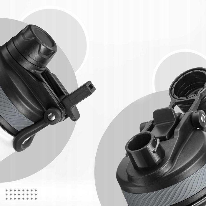 Bidon rowerowy Bidon termiczny Rockbros 620ml z izolacją Butelka