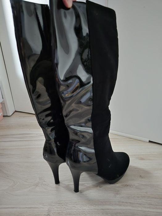 Kozaki, szpilki, lakiery