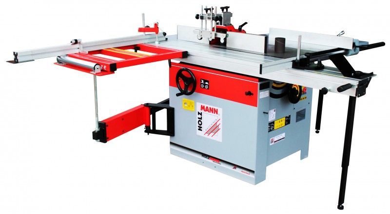 Pilarko-frezarka Holzmann KF315VF-2000 400 V, moc piły 3,8 kW, szerokość cięcia 2000 mm, profesjonalna maszyna do obróbki drewna